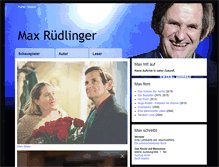Tablet Screenshot of maxruedlinger.ch